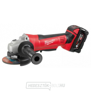 Akkus sarokcsiszoló 125 mm Milwaukee Heavy Duty HD18 AG125-402C gallery main image