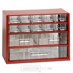 Akasztós doboz - 10 M, 2 S, 1 V - piros 6761C Akasztós doboz - 10 M, 2 S, 1 V - piros 6761C gallery main image