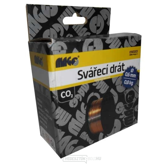 Hegesztőhuzal 0,6 mm / 0,8kg Hegesztőhuzal 0,6 mm / 0,8kg gallery main image