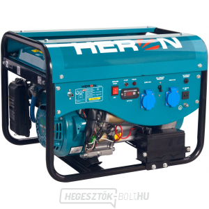HERON (LGP/NG) 6,3HP/2,4kW benzines és elektromos generátor, elektromos indítással