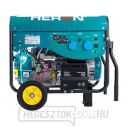Benzin és elektromos generátor HERON (LGP/NG) 13HP/5,5kW, elektromos indítással Előnézet 
