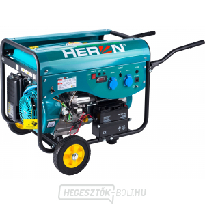 Benzin és elektromos generátor HERON (LGP/NG) 13HP/5,5kW, elektromos indítással