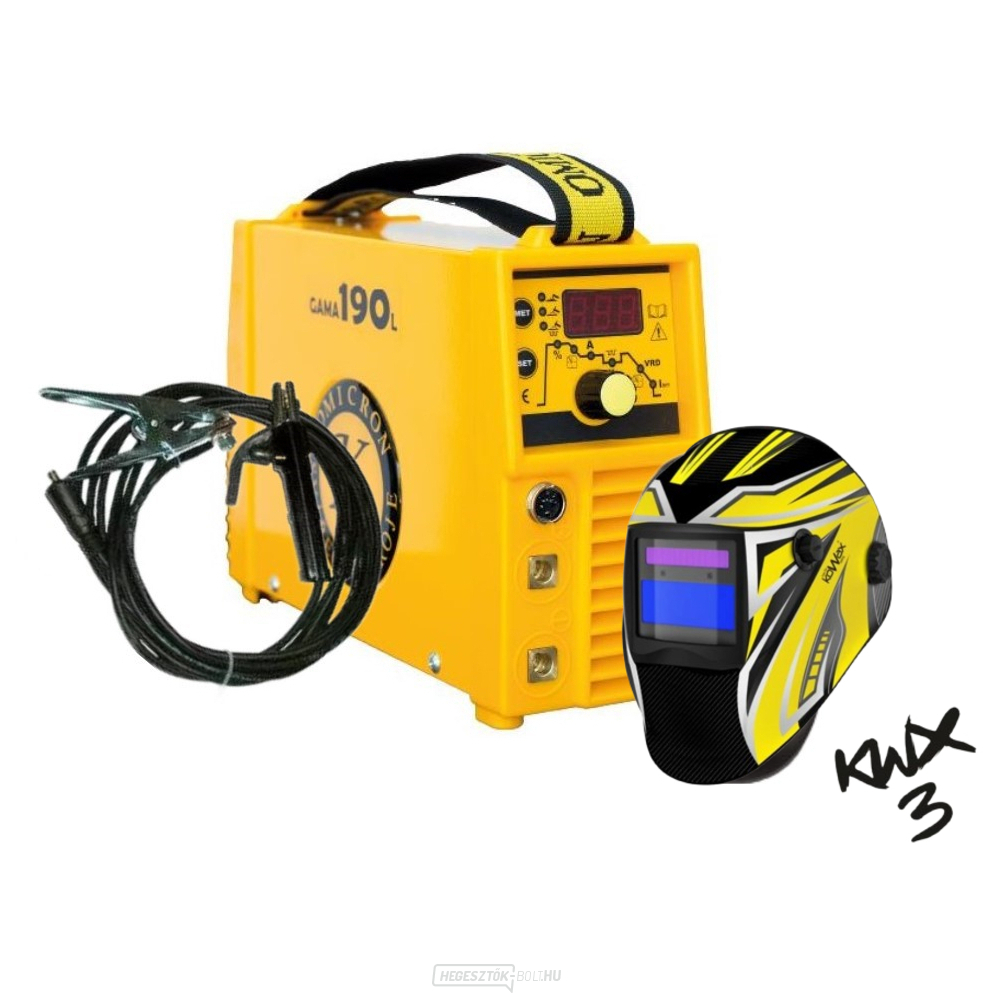 Hegesztési feltaláló GAMA 190L kábelek motorháztetője