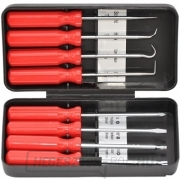 Horgok és csavarhúzók készlete - 8db Horgok és csavarhúzók készlete - 8db gallery main image