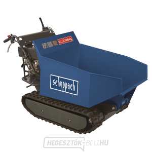 Scheppach DP 5000 500 kg-os szalagszállító hidraulikus billenőszalaggal 