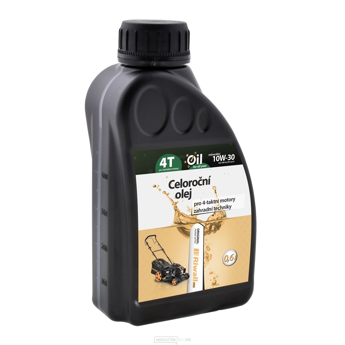 Riwall 4 ütemű, egész évben használható olaj (0,6 l, SAE10W-30)