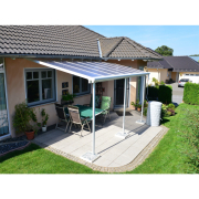 Sierra 4200 szürke 3 x 4,25 - alumínium (előregyártott) pergola Előnézet 
