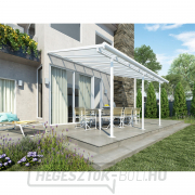 Sierra 4200 fehér 3 x 4,25 - alumínium (előregyártott) pergola gallery main image