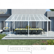 Sierra 5400 fehér 3 x 5,46 - alumínium (előregyártott) pergola gallery main image
