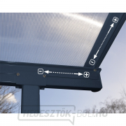 Sierra 5400 Antracit 3 x 5,46 - alumínium (összeszerelt) pergola Előnézet 
