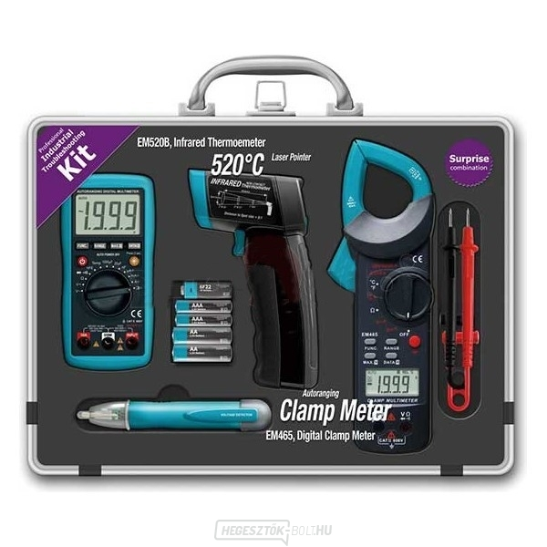 ETK06A Műszerkészlet elektromos rendszerek méréséhez és hibaelhárításához