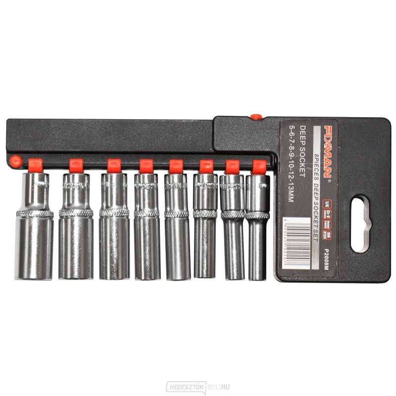 Hosszú dugókulcs-készlet 1/4" P2008M