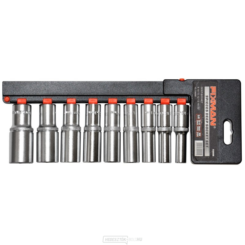 3/8" hosszú dugókulcs-készlet P3009M