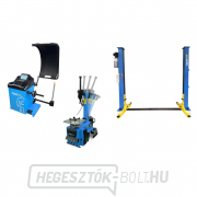 2 PROFI SET - TC02 automata légkalapács, TW02 3D kiegyensúlyozó gép és 4000 kg-os dupla oszlopos emelő PROFI 2 PROFI SET - TC02 automata légkalapács, TW02 3D kiegyensúlyozó gép és 4000 kg-os dupla oszlopos emelő PROFI gallery main image