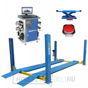 SET 5 ECONOMIC - Négyoszlopos emelő 5000 kg-os betáplálással és 8CCD érzékelő geometriával G818 SET 5 ECONOMIC - Négyoszlopos emelő 5000 kg-os betáplálással és 8CCD érzékelő geometriával G818 gallery main image