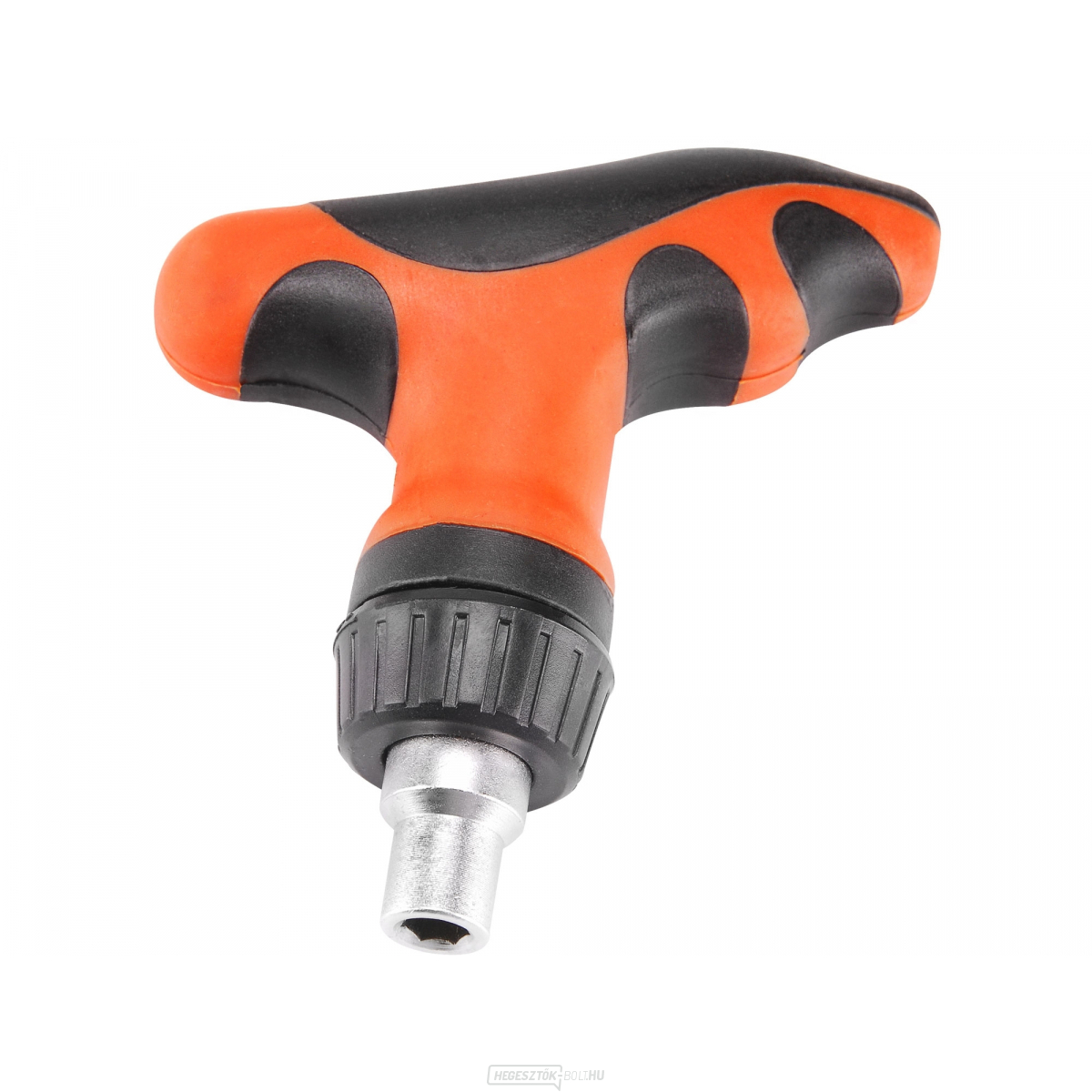 T-markolatú racsnis csavarhúzó 1/4"-os csúcsokhoz