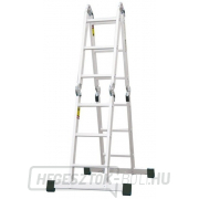 LÉTRA NÉGYRÉSZES CSUKLÓS LÉTRA 4X3 103/360 CM gallery main image