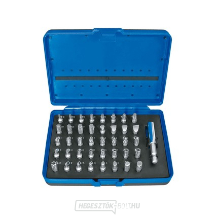 Bit készlet 1/4" bit tartó bit doboz - 41db