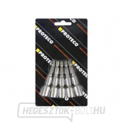 10 mm-es dugókulcs 10 mm-es 5 darabos készlet mágnessel 1/4