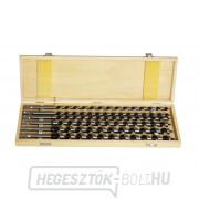 Kígyó alakú fafúrókészlet 460mm - 6 db gallery main image