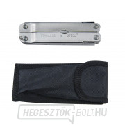 Rozsdamentes acél multifunkciós kés, 11 részből álló - 180/115mm Előnézet 