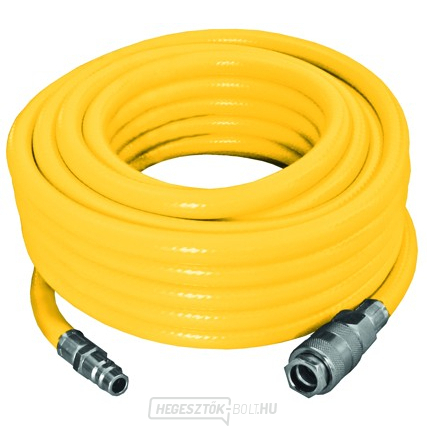 PVC fonott nyomótömlő 9/15mm 15 m gyorscsatlakozókkal