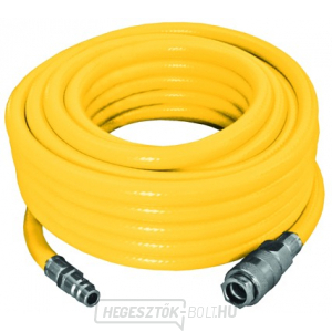 PVC fonott nyomótömlő 9/15mm 15 m gyorscsatlakozókkal  PVC fonott nyomótömlő 9/15mm 15 m gyorscsatlakozókkal  gallery main image