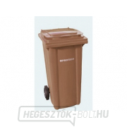 120 literes műanyag barna kuka kerekekkel 120 literes műanyag barna kuka kerekekkel gallery main image