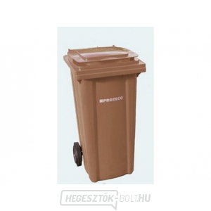 120 literes műanyag barna kuka kerekekkel 120 literes műanyag barna kuka kerekekkel gallery main image