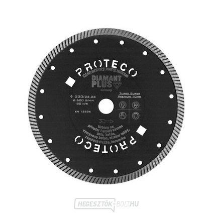 Kerékátmérő 230 mm DIAMANT PLUS