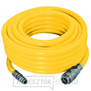 PVC fonott nyomótömlő 9/15mm 10 m gyorscsatlakozókkal  gallery main image