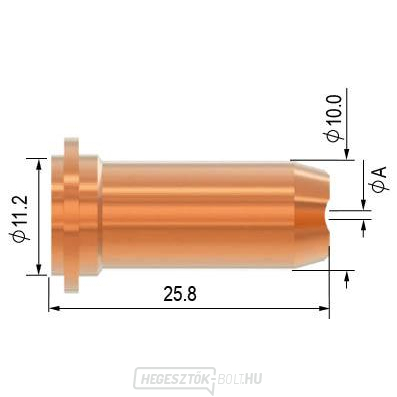 Fúvóka 0,9 hosszú PARKER