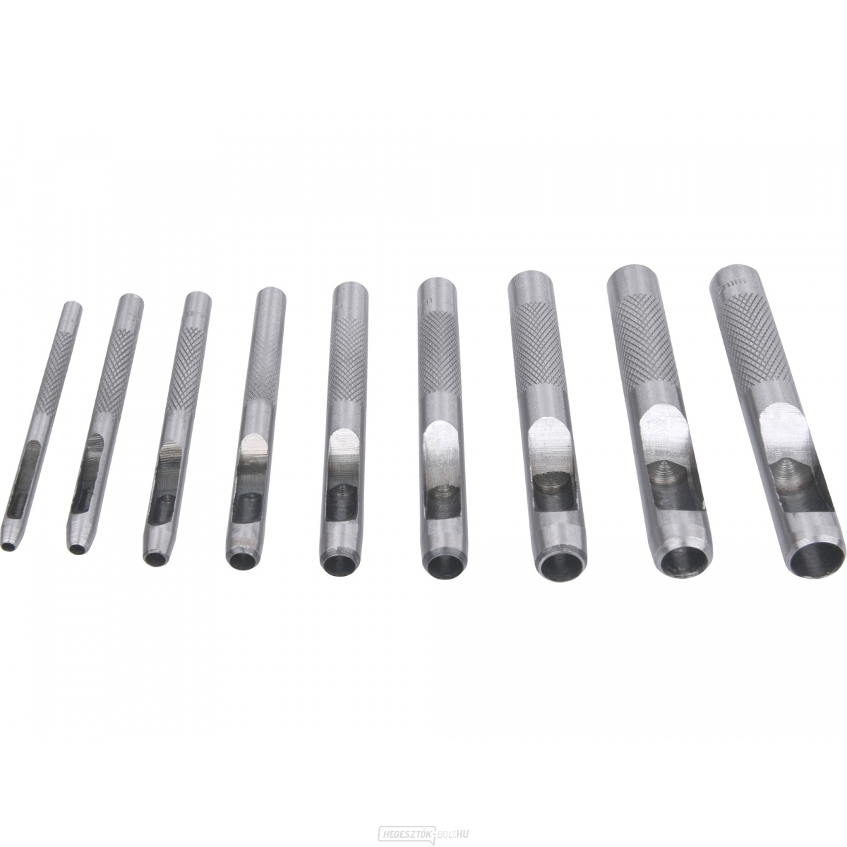 Bőr lyukasztó, 9 darabos készlet, EXTOL CRAFT