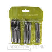 Bőr lyukasztó, 9 darabos készlet, EXTOL CRAFT Előnézet 