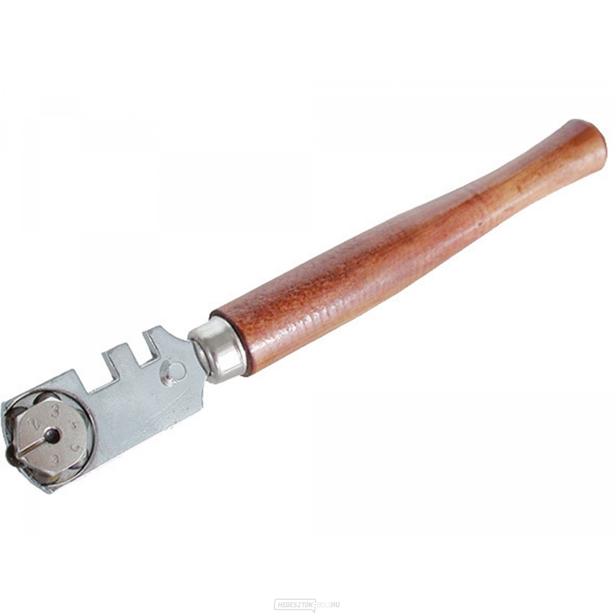 Üvegvágó keményfém kerékkel, 6 vágókoronggal