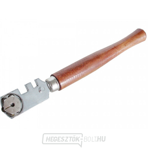 Üvegvágó keményfém kerékkel, 6 vágókoronggal Üvegvágó keményfém kerékkel, 6 vágókoronggal gallery main image