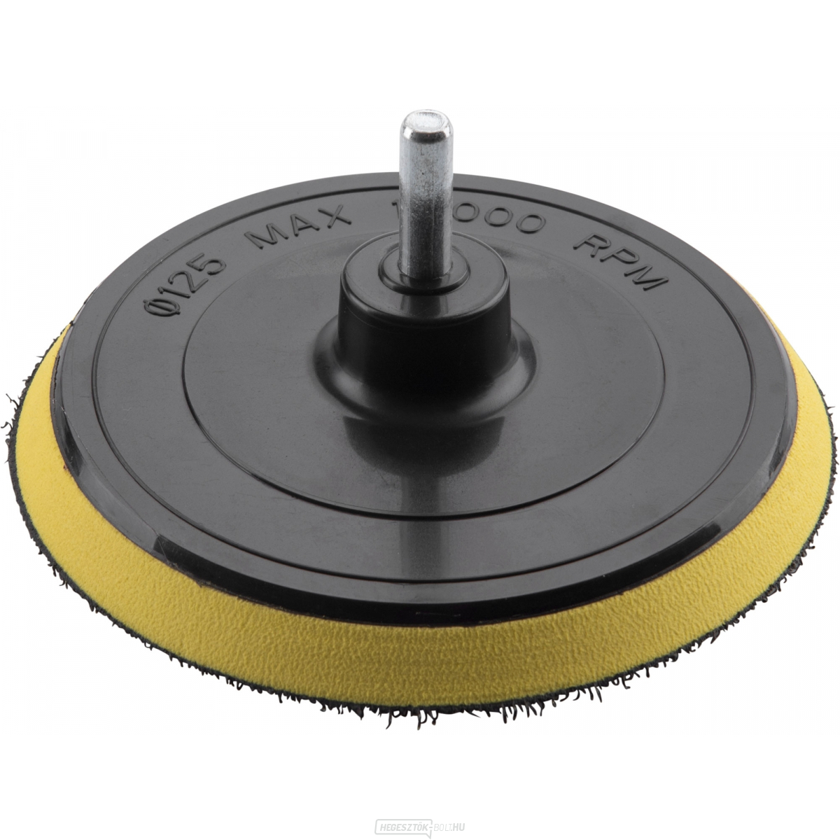 Fúrómaró tartó - tépőzáras, O 125mm habszivaccsal, EXTOL CRAFT