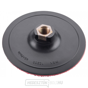 Csiszolószerszámtartó - M14, tépőzáras, O 125mm Csiszolószerszámtartó - M14, tépőzáras, O 125mm