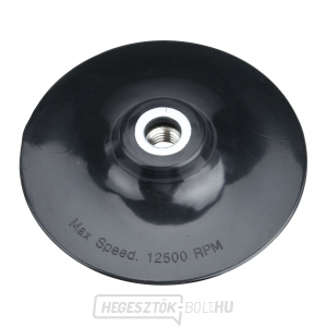 Csiszolómaró tartó - M14, 125mm, puha gallery main image