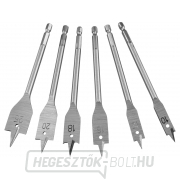 Lapos fafúró, hatszögletű szár - 6db Lapos fafúró, hatszögletű szár - 6db gallery main image