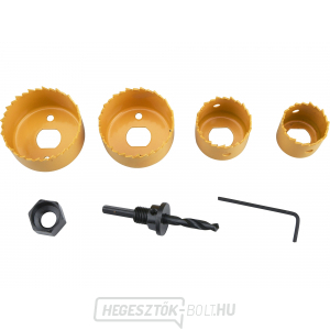 Koronafúró, HSS/Bi-fém - 6db Koronafúró, HSS/Bi-fém - 6db gallery main image