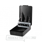 Lépcsős fúrószár, forgácstörővel és spirálhoronnyal - 3db Lépcsős fúrószár, forgácstörővel és spirálhoronnyal - 3db gallery main image