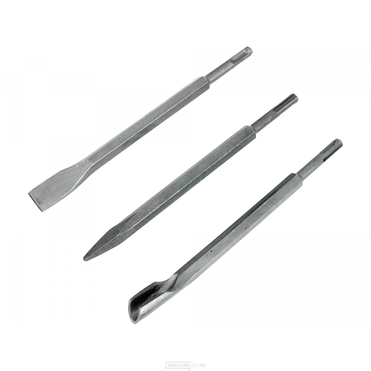 SDS PLUS véső, 3 darabos készlet, 250mm
