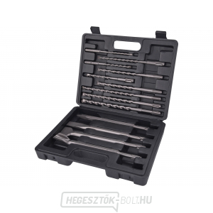 SDS PLUS fúrófejek és vésők, 13 darabos készlet SDS PLUS fúrófejek és vésők, 13 darabos készlet gallery main image