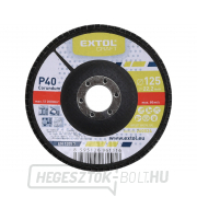 Korund szögletes penge 125mm, szemcsés. P40 Korund szögletes penge 125mm, szemcsés. P40 gallery main image