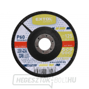 Korund szögletes penge 125mm, szemcsés. P60 gallery main image