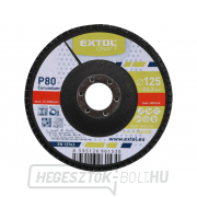 Korund szögletes penge 125mm, szemcsés. P80 gallery main image