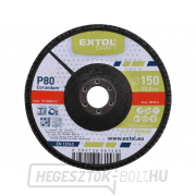 Szögletes korund penge 150mm, szemcsés. P80 Szögletes korund penge 150mm, szemcsés. P80 gallery main image