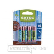 Alkali elemek ULTRA , 1,5V AA (LR6) - 4 db Előnézet 