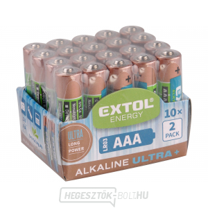 Alkali elemek ULTRA , 1,5V AA (LR6) - 20 db gallery main image